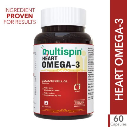 Multispin Heart Omega-3 Antarctic Krill Oil